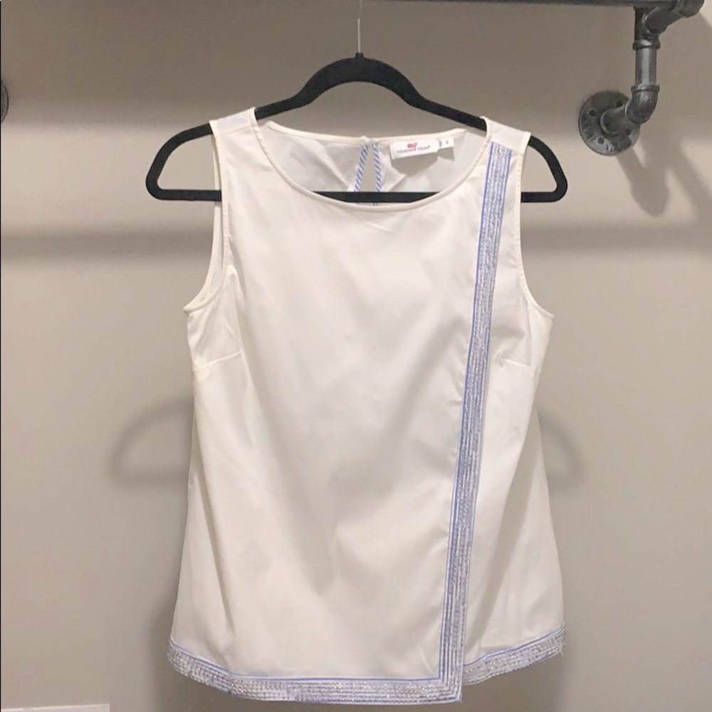Vineyard vines cotton top